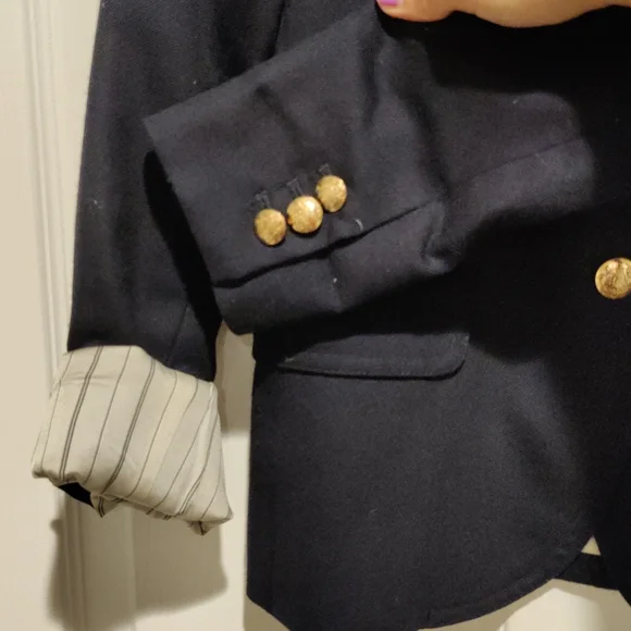 Jcrew 00 schoolboy navy blazer - Picture 4 of 4
